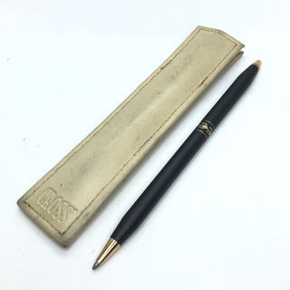 Vintage CROSS Ladies Classic Century Matte Black  Ballpoint Pen with Pouch