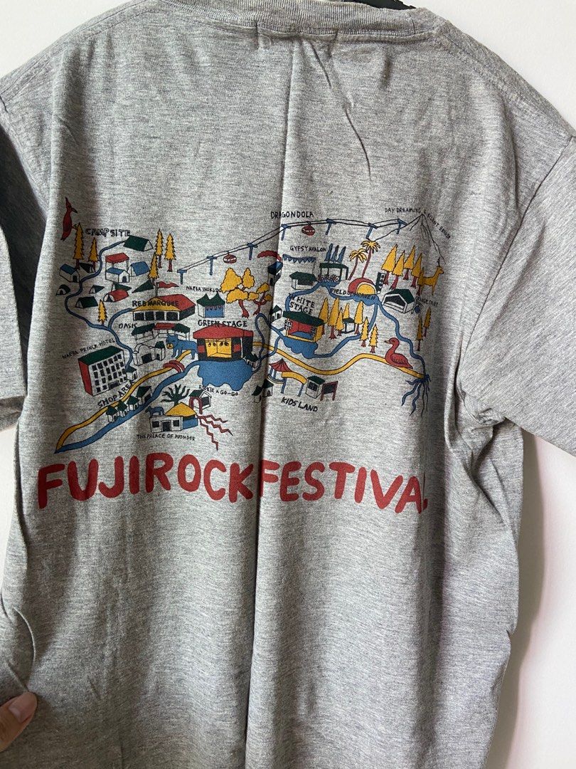 Vintage Fuji Rock Festival 2012 T-Shirt, Men's Fashion, Tops