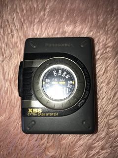 Vintage Panasonic Walkman Fm/Am Radio Cassette tape Xbass