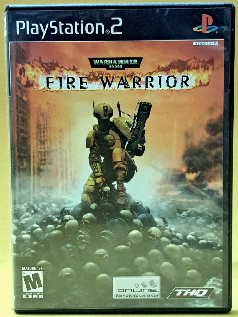 🔥WARHAMMER 40,000 FIRE WARRIOR🔥 PS2, Video Gaming, Video Games,  PlayStation on Carousell