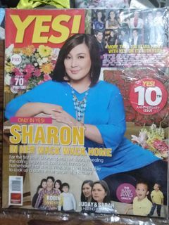 Yes magazine Sharon cuneta cover
