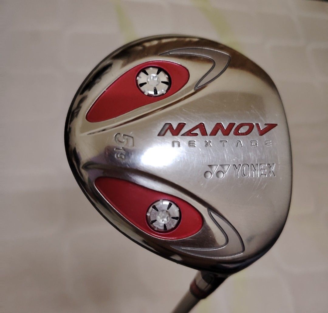 Yonex Nanov Nextage 19° 5 Wood Stiff Graphite Shaft Yonex Grip Yonex Nanov Nextage 19° 5 Wood Stiff Graphite Shaft Yonex Grip