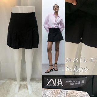 Zara black skort
