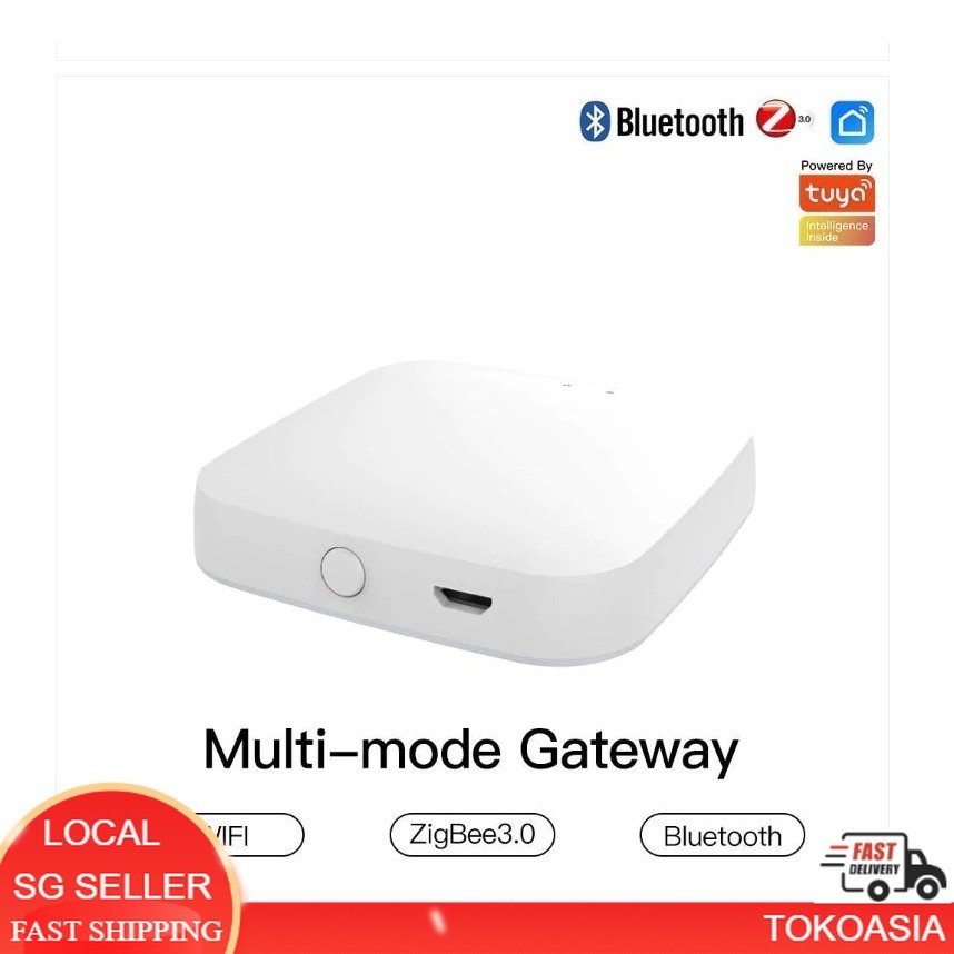 (ZigBee3,BT Mesh HUB) (MOES/TUYA SG New 2nd Generation Multi-Mode Smart ...