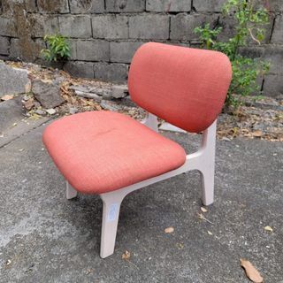1pc Nitori Orange Chair 🧡🤍🧡