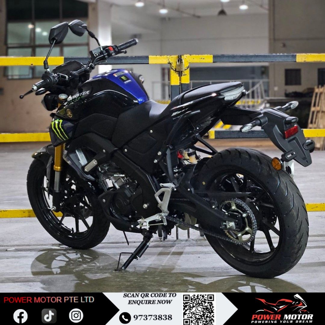 Mt 15 Black With Neon Green NEW YAMAHA XSR 155 MT15 HONDA CB150X