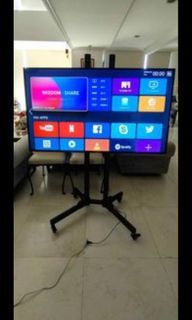 50" ACE SMART TV with Heavy Duty Movable Stand