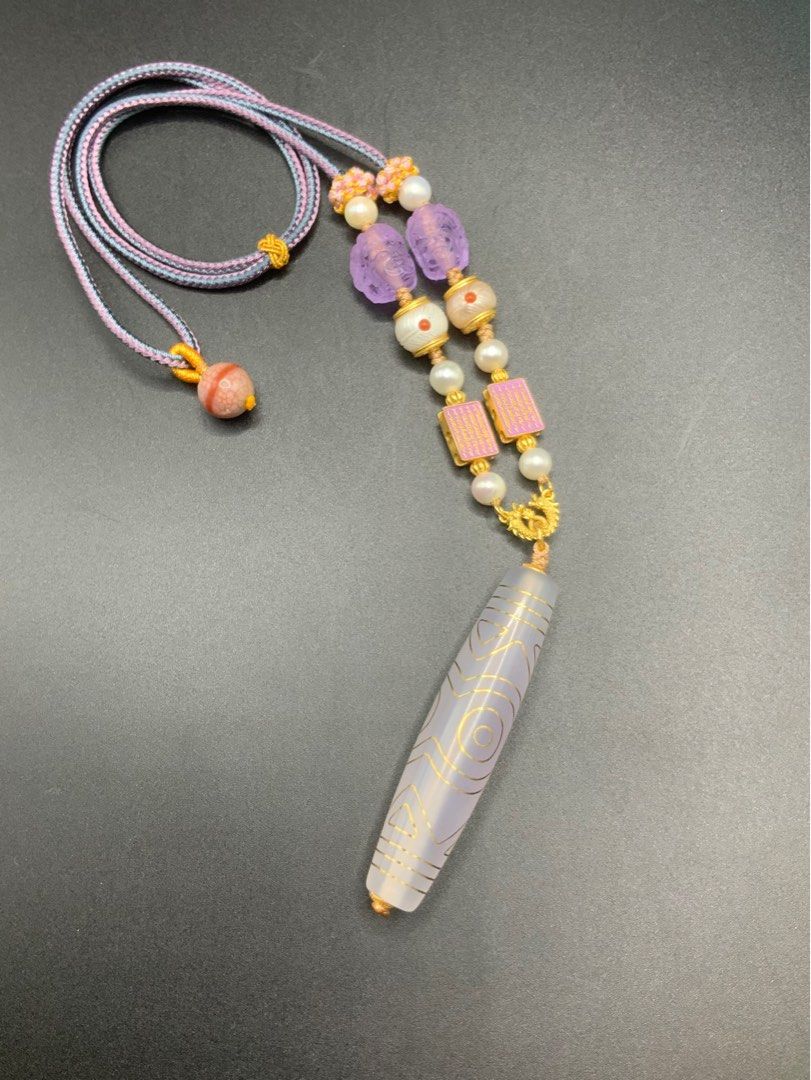 開光 三眼天珠 蓮華菩提 開光 三眼天珠 蓮華菩提