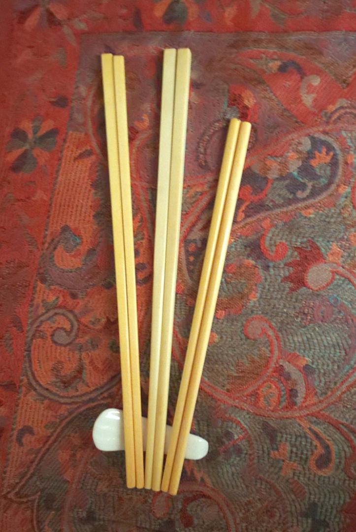 Vintage Genuine Ivory Chopsticks