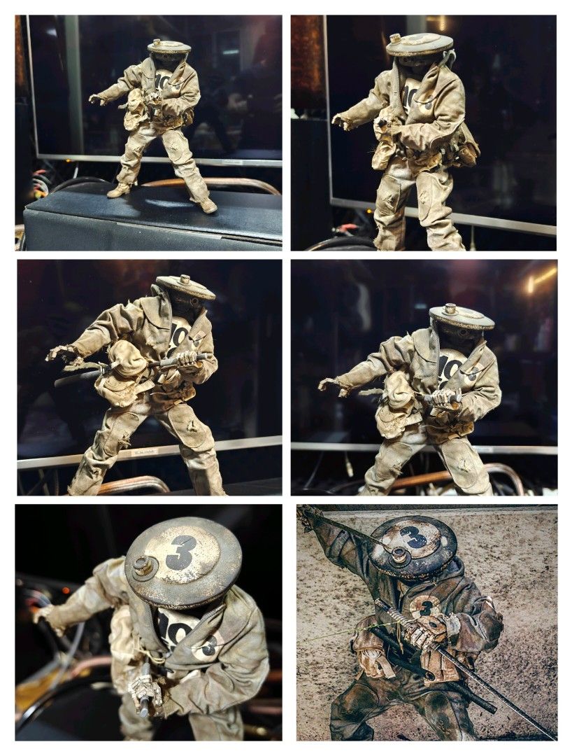 原裝正版中古3A 1/6 12吋Ashley Wood Adventure Kartel Zombot