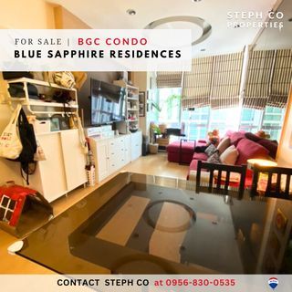 🏙️ For Sale: 2BR BGC in Blue Sapphire Residences, Fully Furnished, Bonifacio Global City