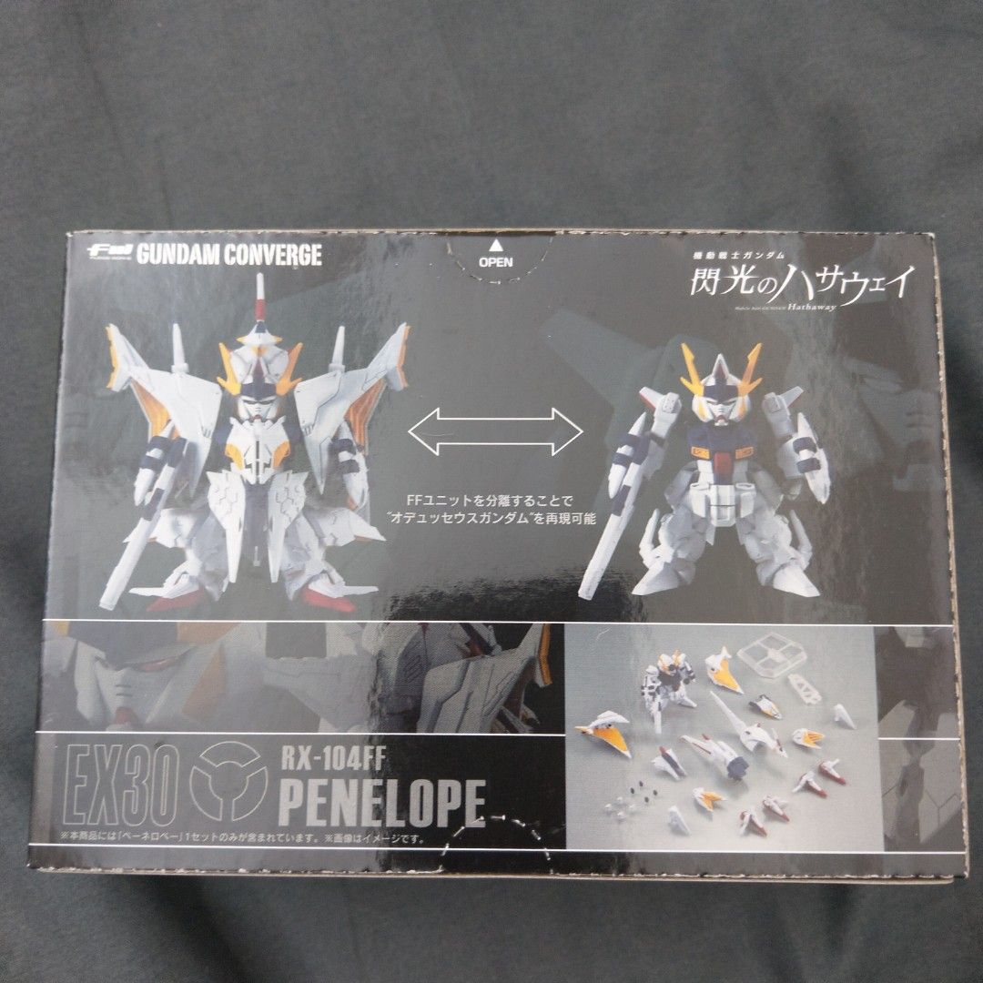 日版全新FW Gundam Converge EX30 Penelope EX 30 閃光之凱撒衞 日版全新FW Gundam Converge EX30 Penelope EX 30 閃光之凱撒衞