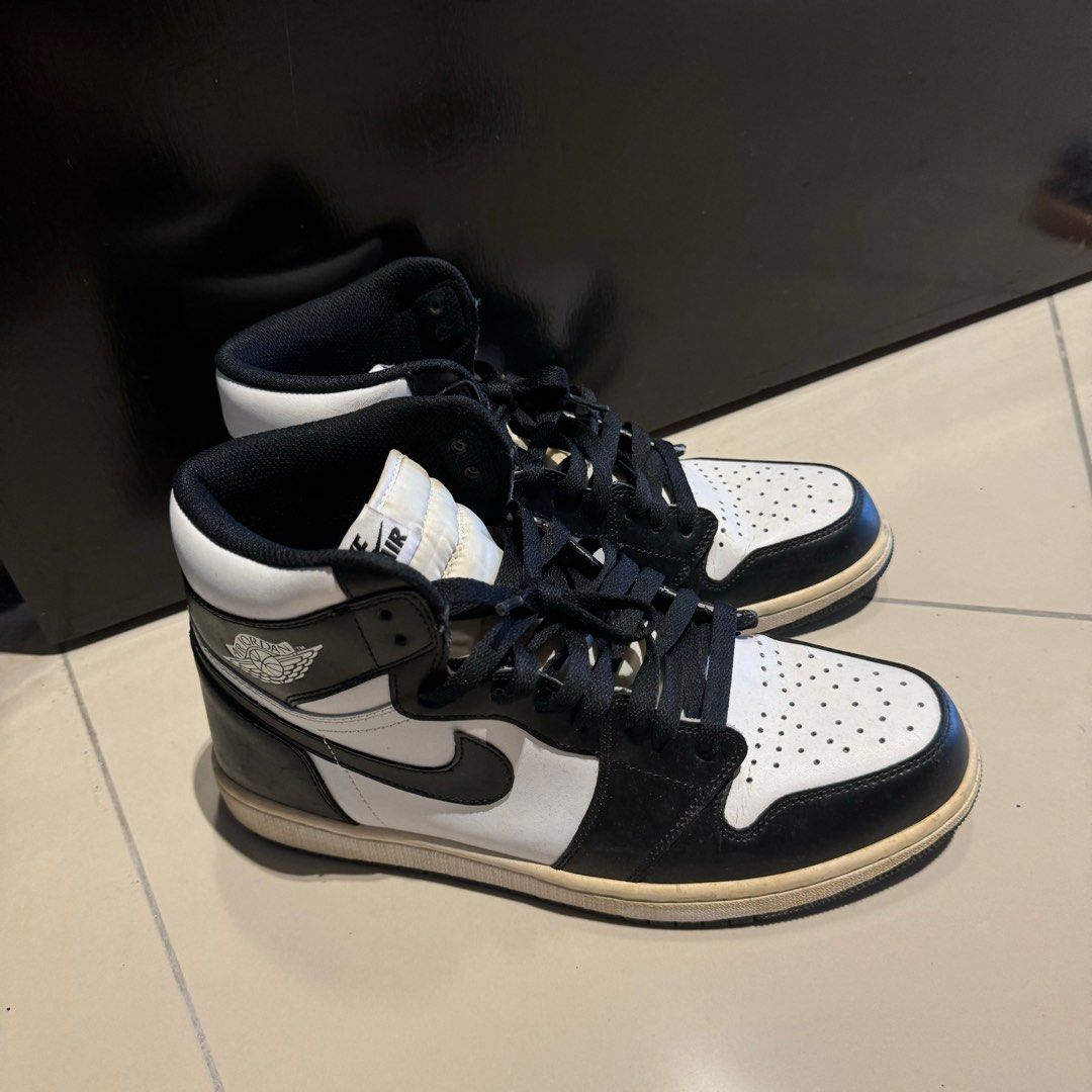 AJ1 Air Jordan Panda Men s Fashion Footwear Sneakers on Carousell