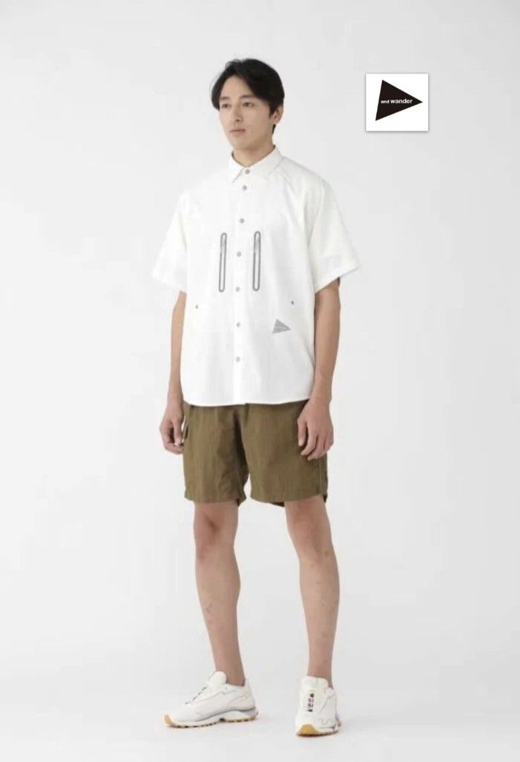 and wander tech SS shirt [Unisex], 男裝, 上身及套裝, T-shirt、恤衫 