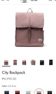 Authentic Herschel city backpack
