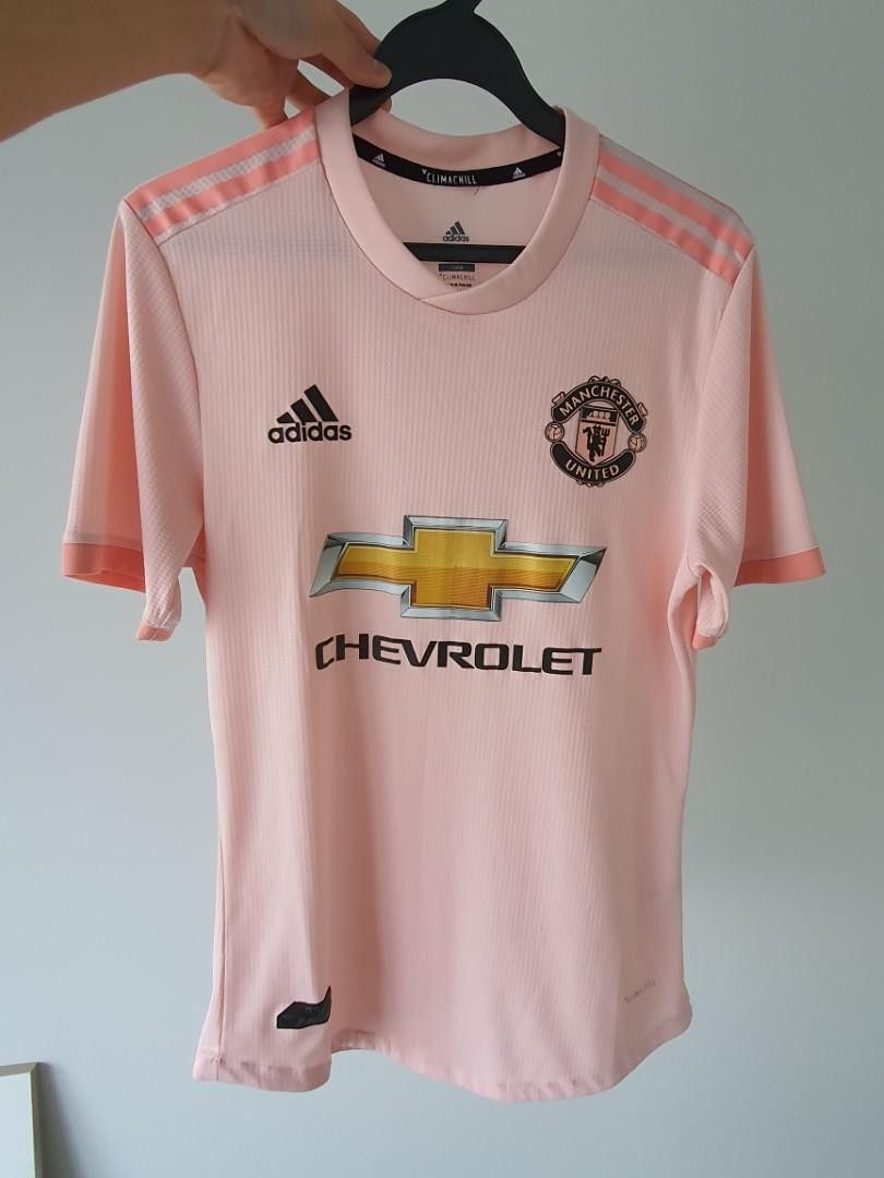 Man utd pink away shirt cheap