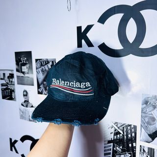 Balenciaga distressed cap