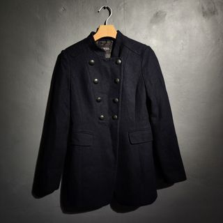 Balmain: Double Breasted Blazer Coat