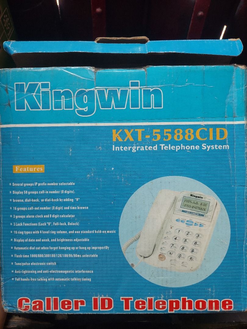 BARGAIN SET 4pcs. Landline/Telephone Handsets Old Models classic (Category: Other Home Appliances) located in Las Pinas. Submitted by lenlen.lenlen (Listing ID 1297422136, Image 1). Description: TOTAL OF: 4 PCS. Telephone Handsets - mix of wired & wireless - wireless handsets DO NOT INCLUDE batteries - all with box (luma lang po ung box) - old models but good quality models RFS: Store Closed, disposing stocks left ** Meetup-Selected areas in Las 