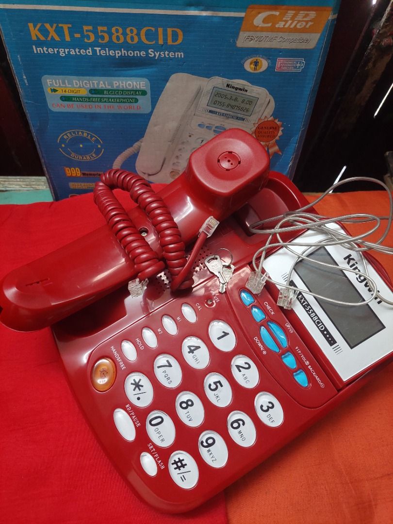 BARGAIN SET 4pcs. Landline/Telephone Handsets Old Models classic (Category: Other Home Appliances) located in Las Pinas. Submitted by lenlen.lenlen (Listing ID 1297422136, Image 2). Description: TOTAL OF: 4 PCS. Telephone Handsets - mix of wired & wireless - wireless handsets DO NOT INCLUDE batteries - all with box (luma lang po ung box) - old models but good quality models RFS: Store Closed, disposing stocks left ** Meetup-Selected areas in Las 