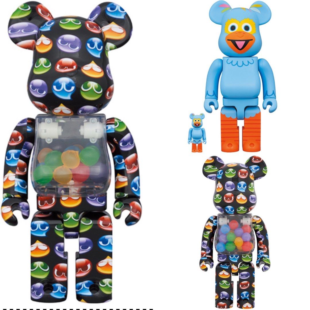BE@RBRICK ぷよぷよ 400％ medicom toy ベアブリック 正規 品