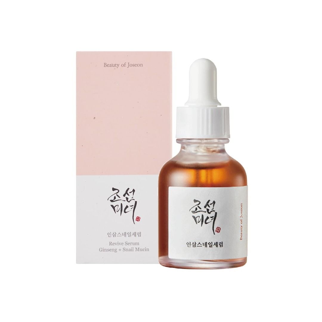 BEAUTY OF JOSEON - Revive Serum : Ginseng + Snail Mucin (30ml) 人蔘+蝸牛 修復 ...