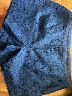 Blue Plains and Prints Shorts