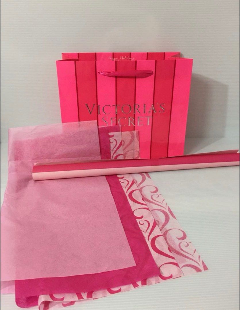 Brand new Victorias Secret Paper Bag Tissue Gift Wrapper
