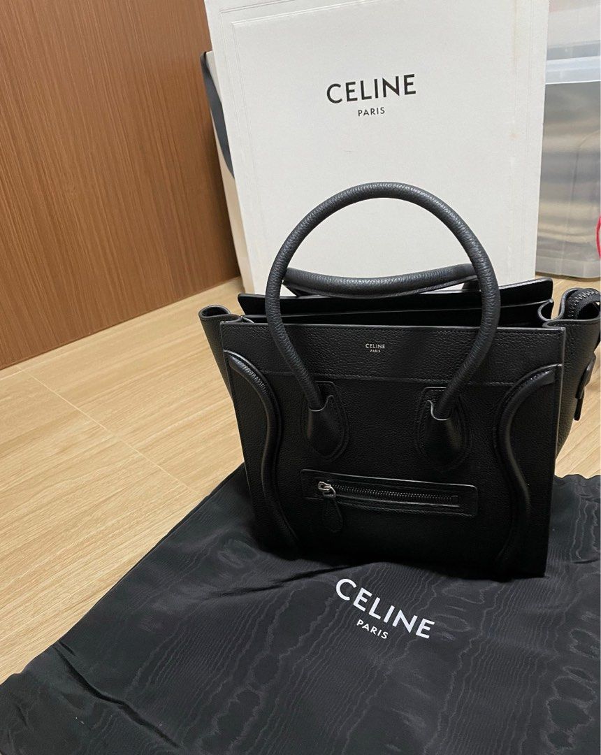 Celine drummed calfskin store