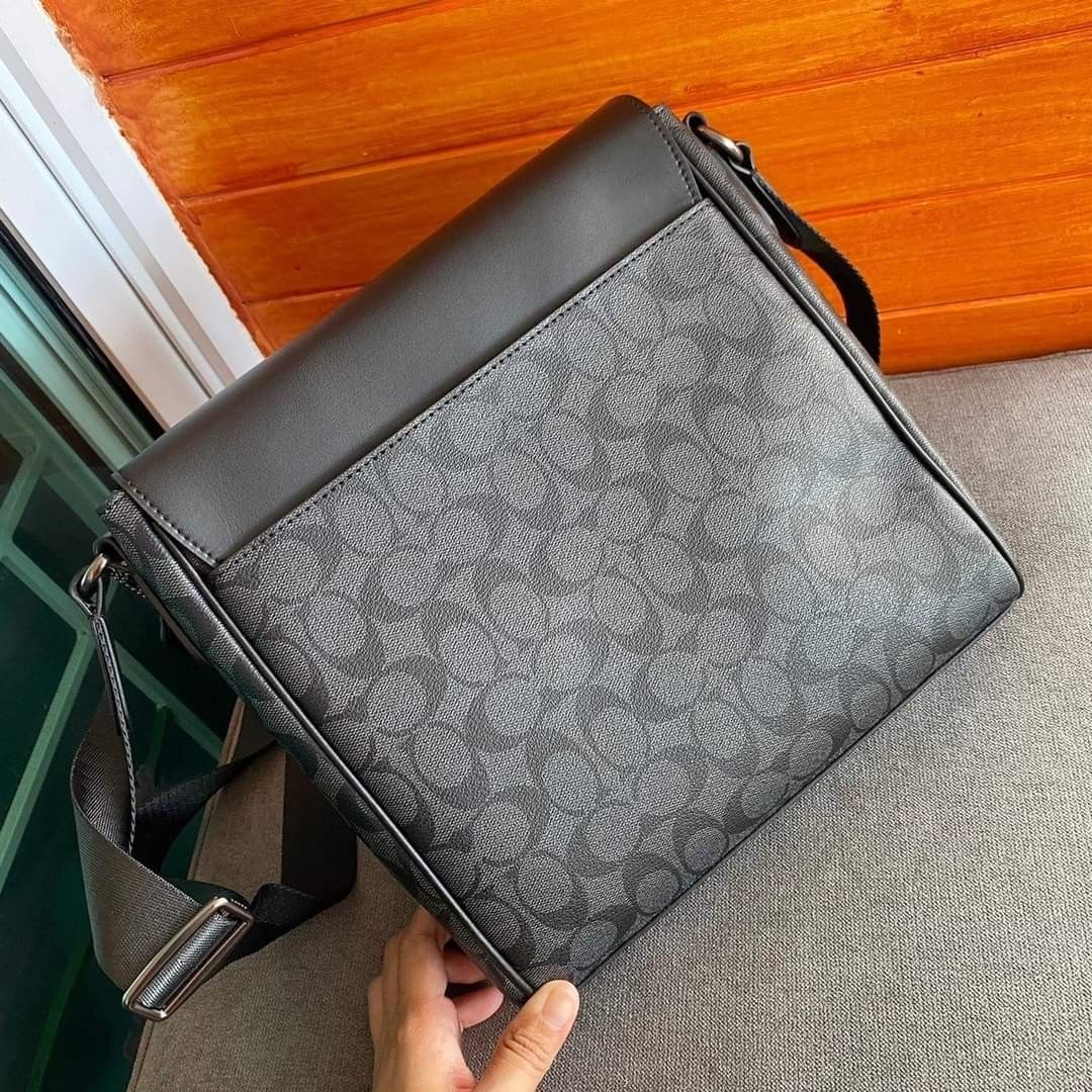Houston Map Bag In Signature Canvas
