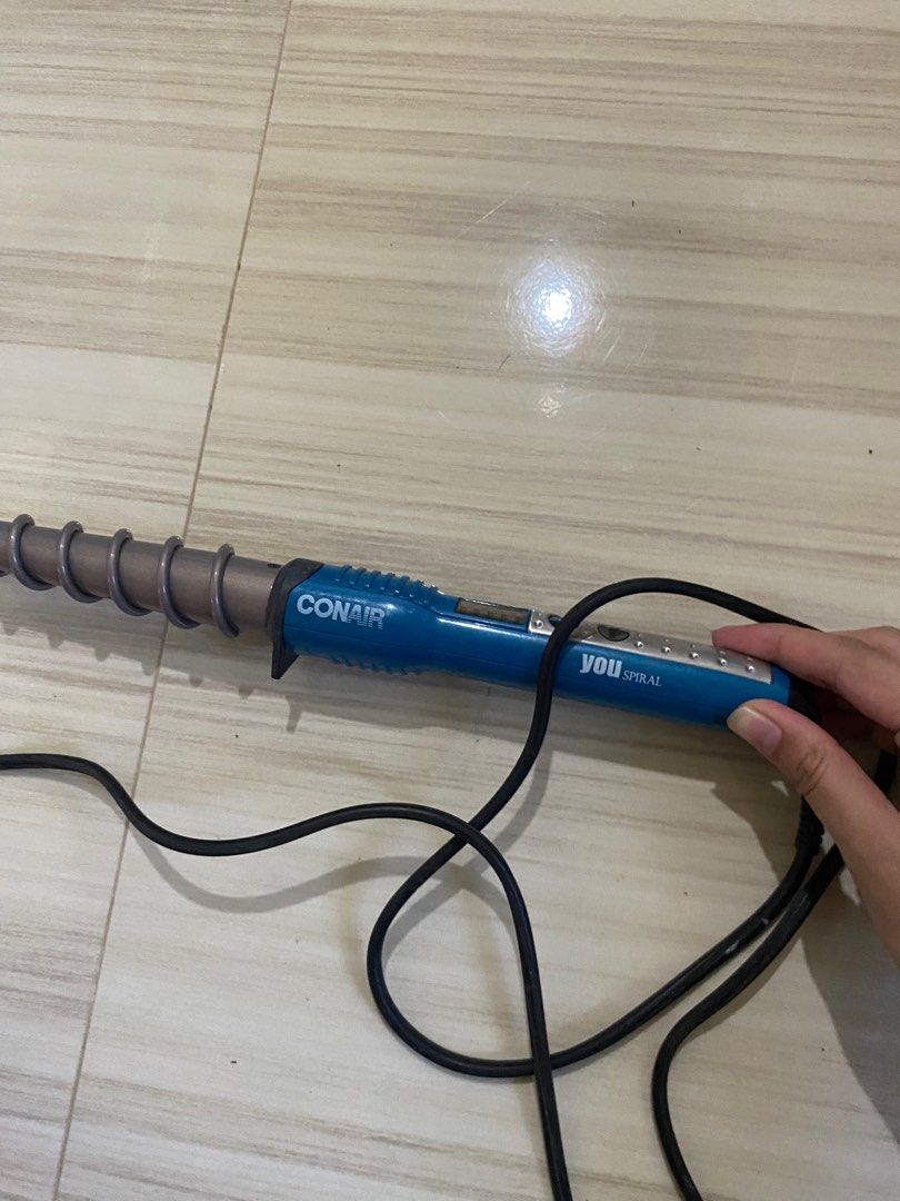 conair you spiral hair curling wand iron Beauty Personal Care Hair on Carousell