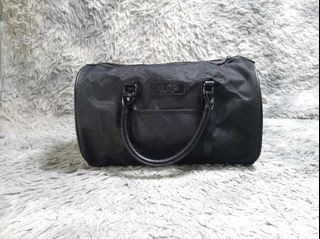 Dianne Beaudry Black Zipper Duffle Bag