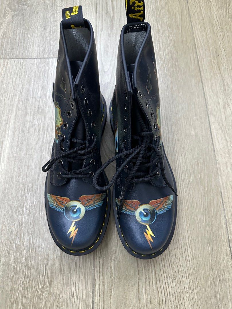 Dr martens x Rick griffin uk8 Carousell