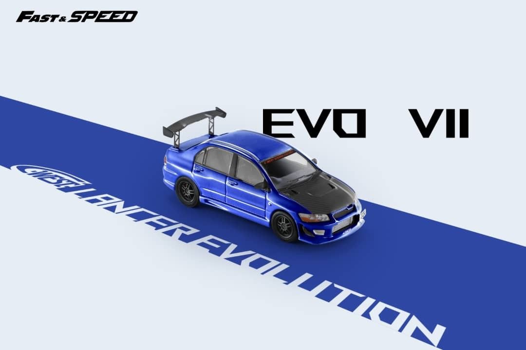 Fast Speed FS 1:64合金模型！Lancer Evolution EVO VII 第7代Mk7，C 
