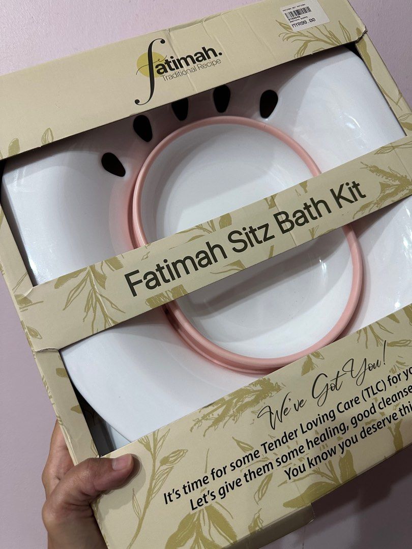 Fatimah Sitz Bath Kit Set Bertangas, Beauty & Personal Care, Bath