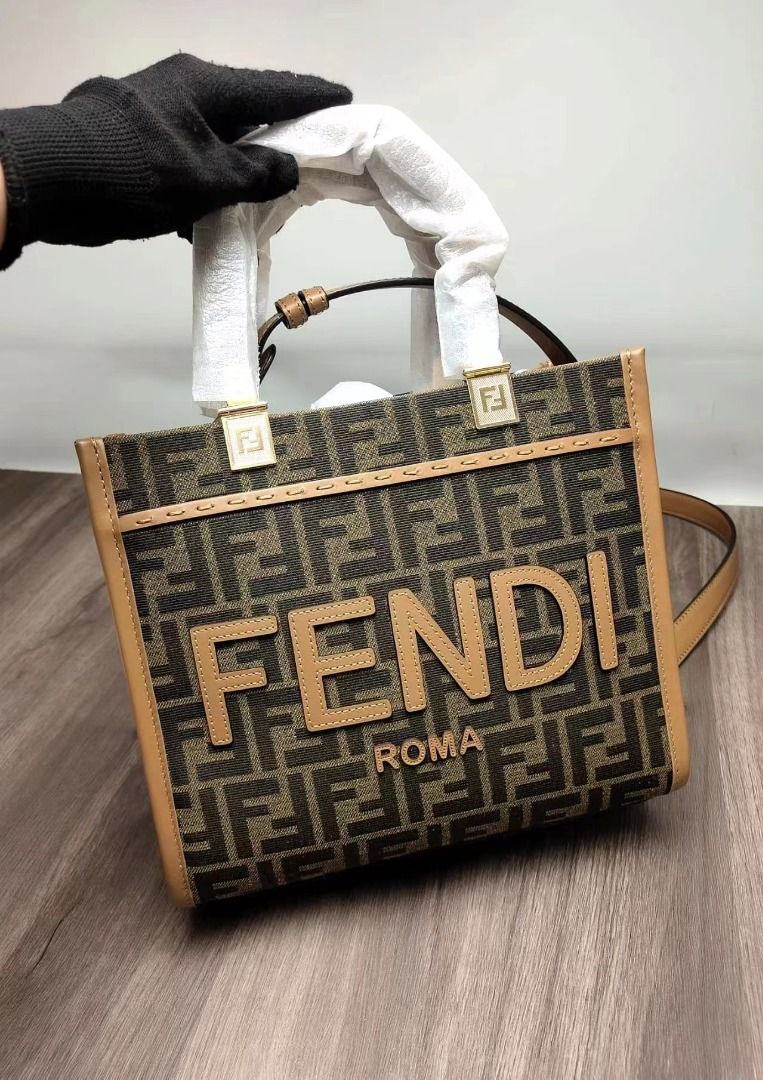 FENDI トートバッグ SUNSHINE 8BH394 ALVY F1GE3 FENDI フェンディ ショルダー付 トートバッグ スモール SUNSHINE