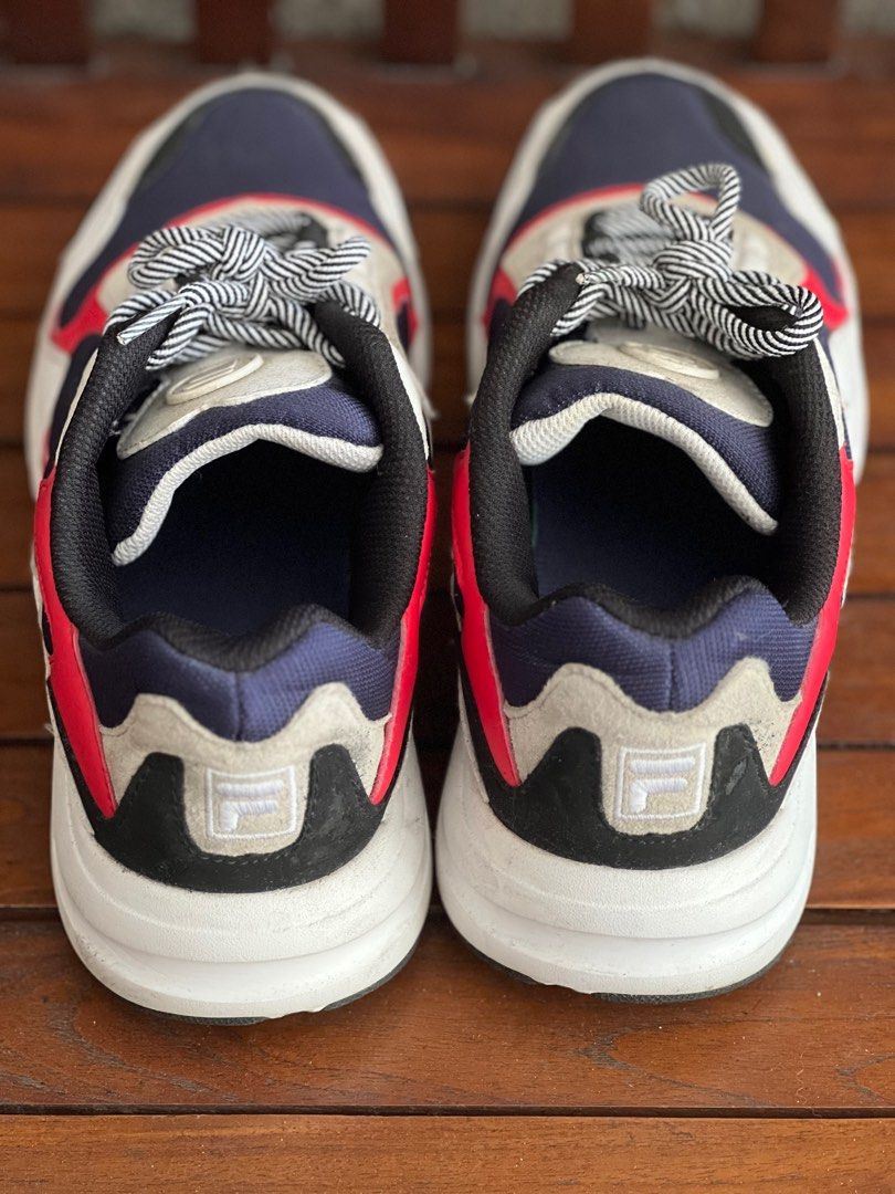 FILA Luminance Red White Blue Men s Fashion Footwear Sneakers on Carousell