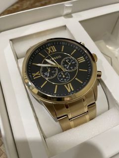 Fossil Men's Gold-Tone Multifunction Watch