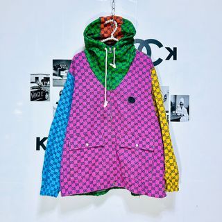 Gucci multi color denim jacket
