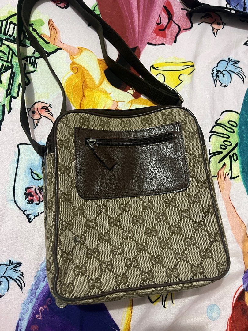 Gucci Unisex Crossbody Sling Bag Preloved
