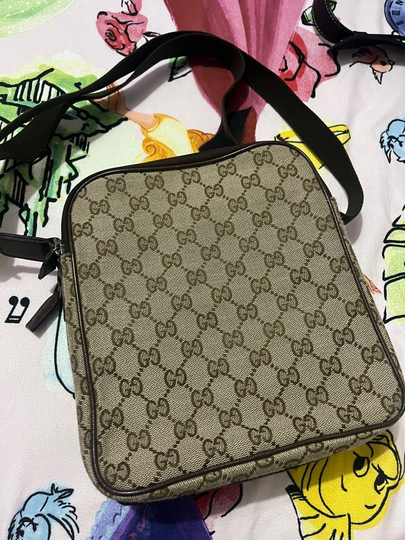 Gucci Unisex Crossbody Sling Bag Preloved