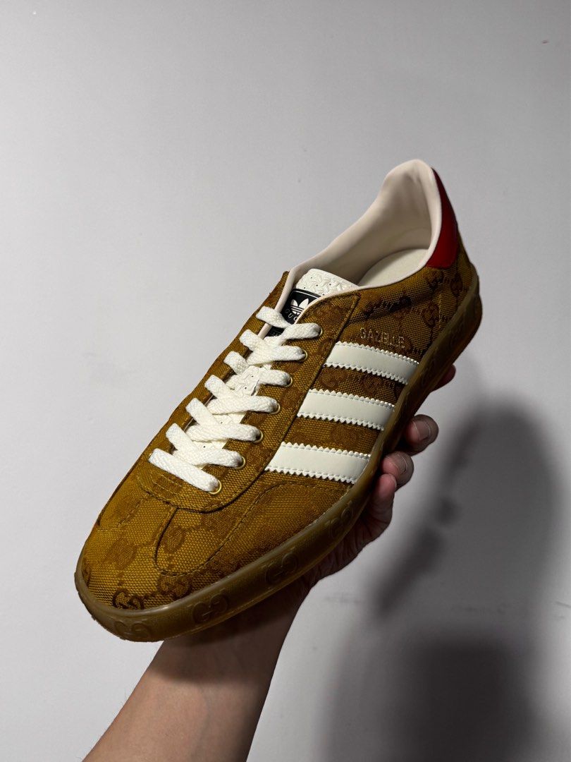 Size Chart Mens Womens Adidas 42 Eu To Us Men's Shoes Gucci X Adidas  Gazelle 'White' HQ8849 Solesense