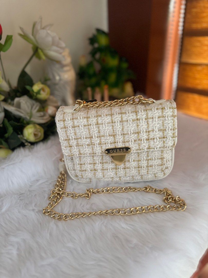 Guess chain sling bag cheap