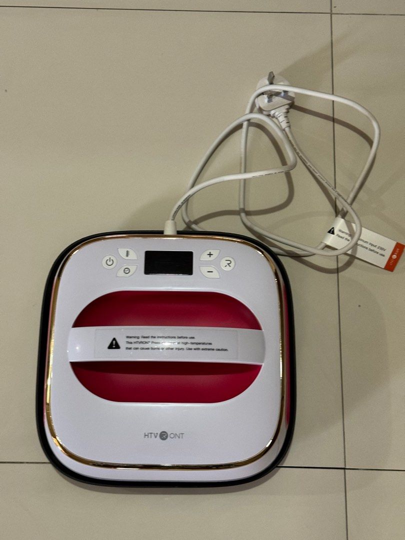 Heat press with Box! Used once (Category: Craft Supplies & Tools) located in Caloocan City. Submitted by acl.ph (Listing ID 1297408000, Image 2). Description: Heatpress with box Good as brandnew Used once, needed a bigger heatpress.
