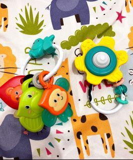 Infantino Rattle and Teether Toys