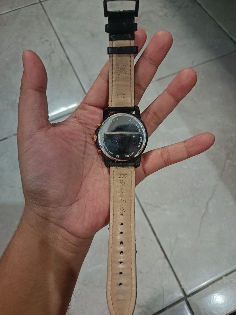 Jam Tangan Fossil FS5061 Fesyen Pria Jam Tangan di Carousell