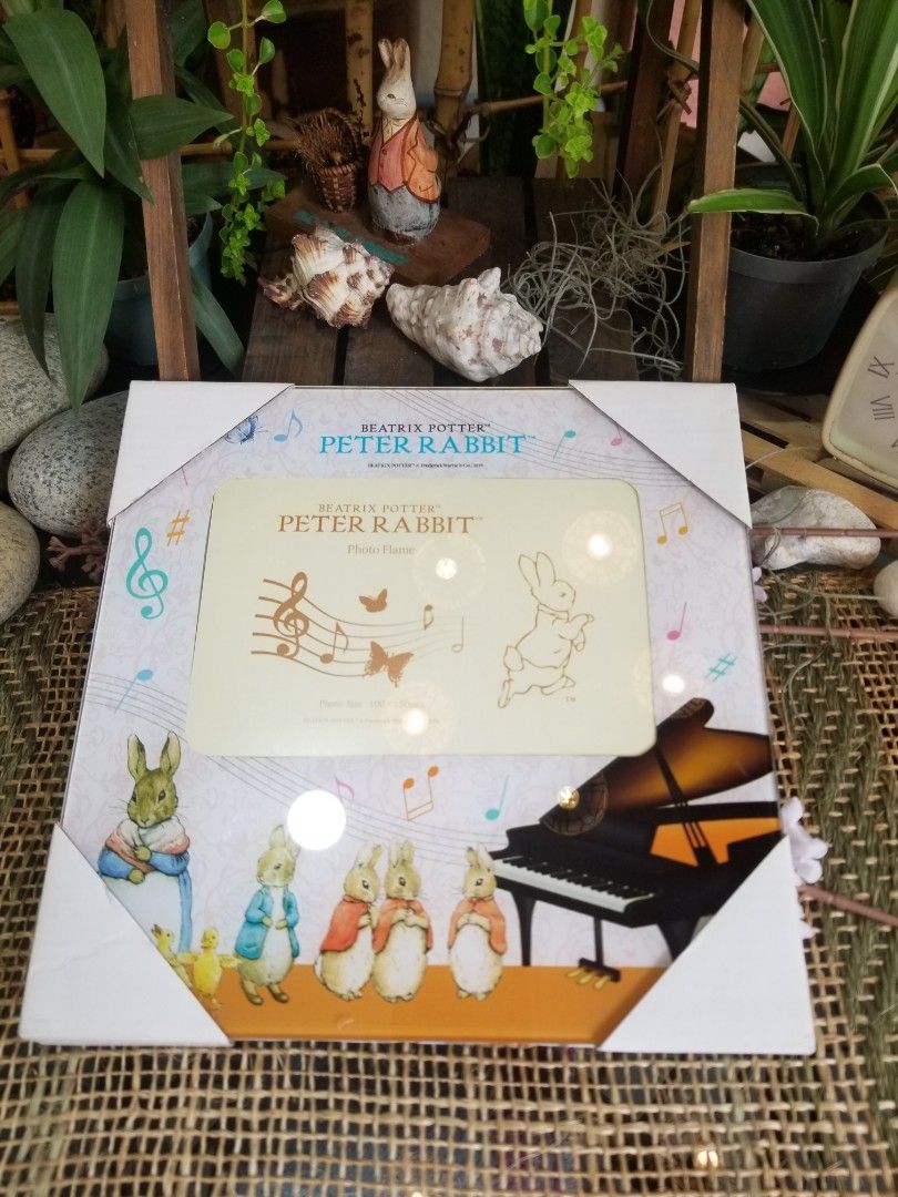 Japan Quality Peter Rabbit Photo Frame 22cmx22cm, Furniture & Home ...