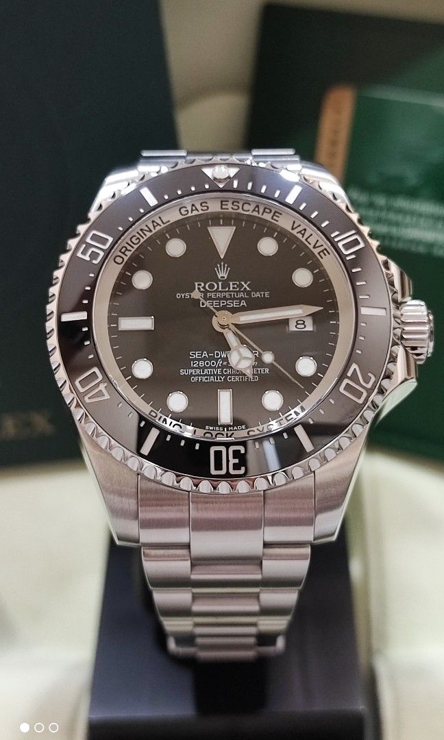 Johan ROLEX 116660 Deepsea Sea Dweller Ceramic Bezel 44mm Men Watch