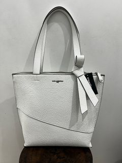 Karl Lagerfeld White Tote Bag