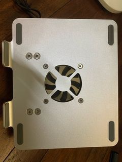 Laptop stand aluminum adjustable with fan
